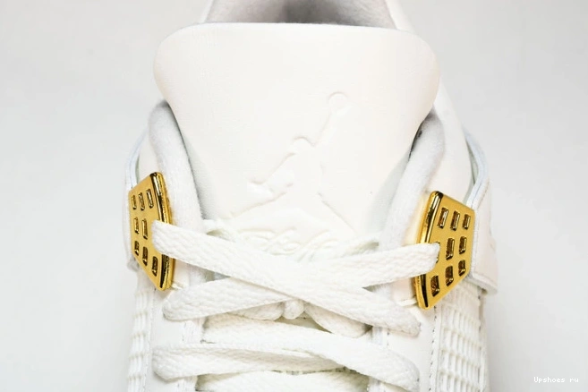 Gold Metallic 4 Jordan Retro AQ9129-170 0403